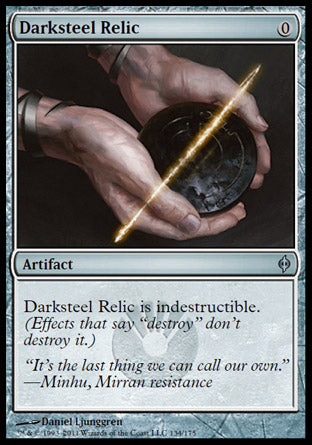Darksteel Relic (New Phyrexia) Light Play