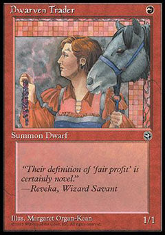 Dwarven Trader (1) (Homelands) Light Play