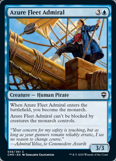 Azure Fleet Admiral (Commander Legends) Light Play