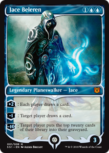 Jace Beleren (Signature Spellbook: Jace) Light Play