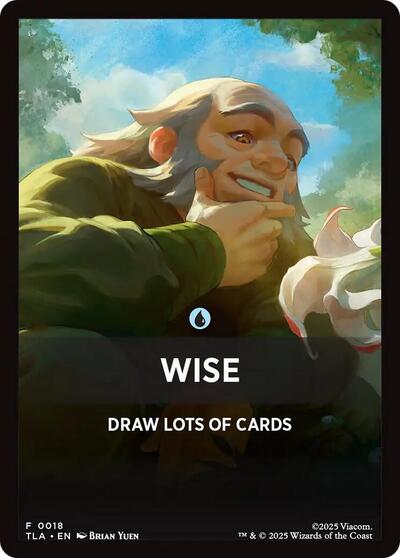 Wise Theme Card (Avatar: The Last Airbender) Near Mint