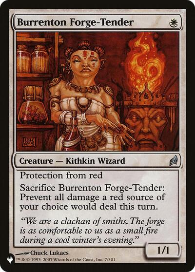 Burrenton Forge-Tender (The List) Near Mint