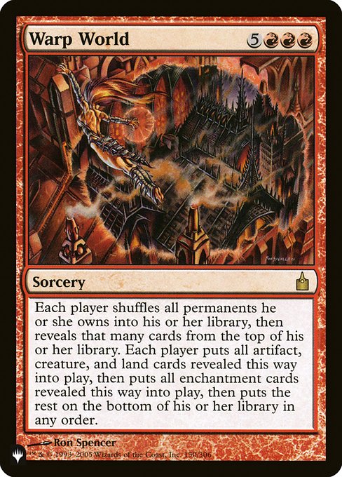 Warp World (The List) Light Play