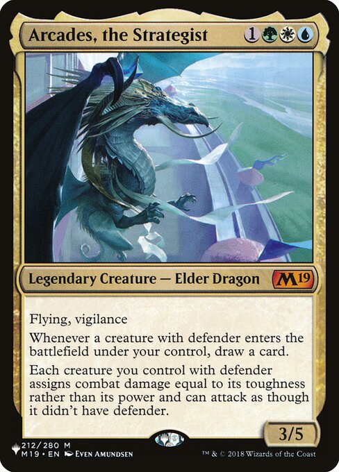 Arcades, the Strategist (The List) Near Mint