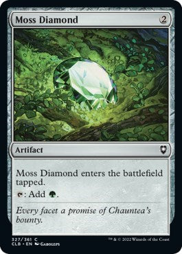 Moss Diamond (Commander Legends: Battle for Baldur's Gate) Light Play Foil