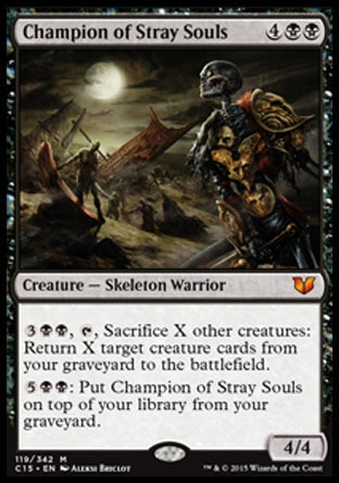 Champion of Stray Souls (Commander 2015) Light Play