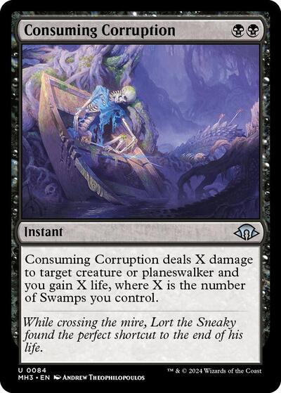 Consuming Corruption (Modern Horizons 3) Light Play Foil