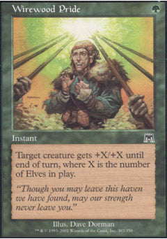 Wirewood Pride (Onslaught) Light Play
