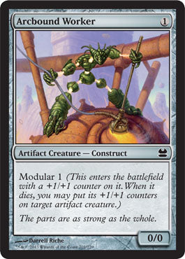Arcbound Worker (Modern Masters) Light Play