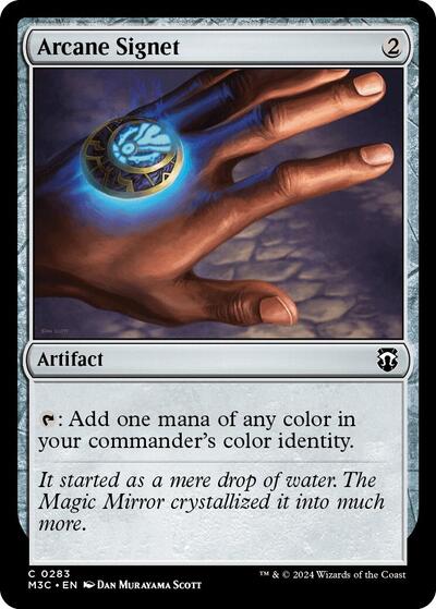 Arcane Signet (Commander: Modern Horizons 3) Light Play