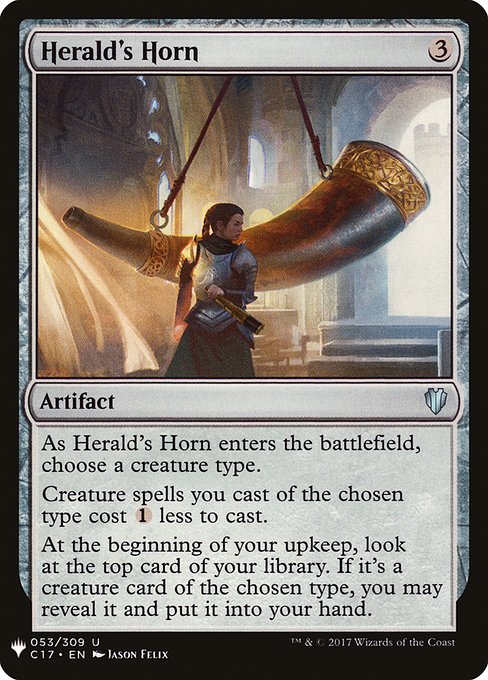 Herald's Horn (Mystery Booster) Light Play