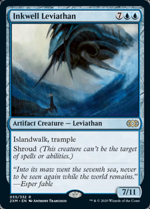 Inkwell Leviathan (Double Masters) Light Play