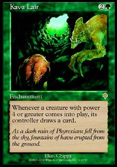 Kavu Lair (Invasion) Light Play