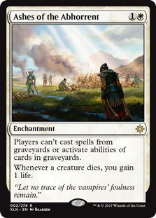Ashes of the Abhorrent (Ixalan) Light Play