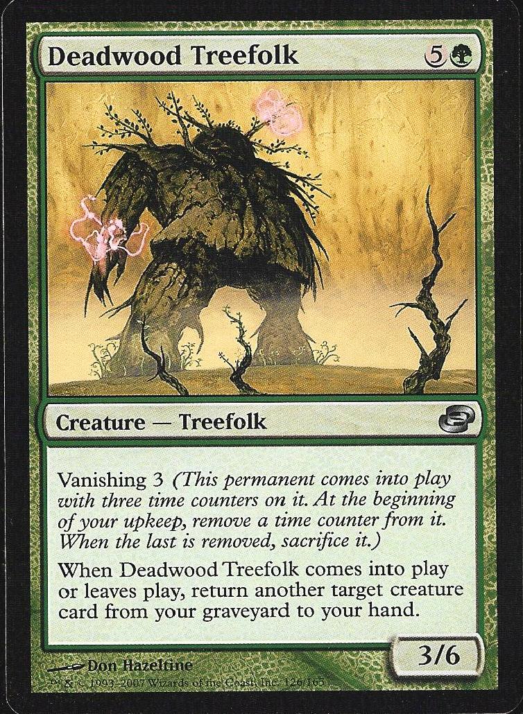 Deadwood Treefolk (Planar Chaos) Light Play
