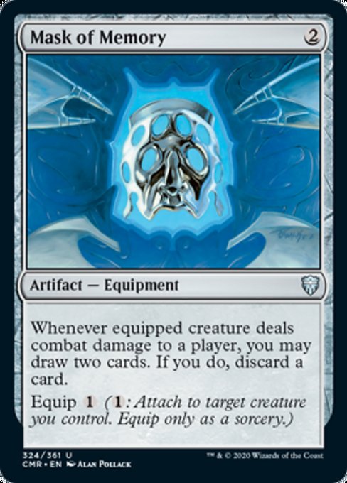 Mask of Memory (Commander Legends) Light Play