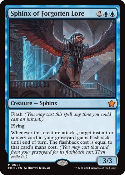 Sphinx of Forgotten Lore (Foundations) Light Play