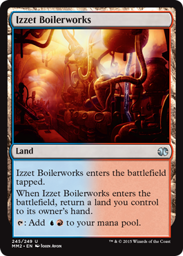 Izzet Boilerworks (Modern Masters 2015) Light Play
