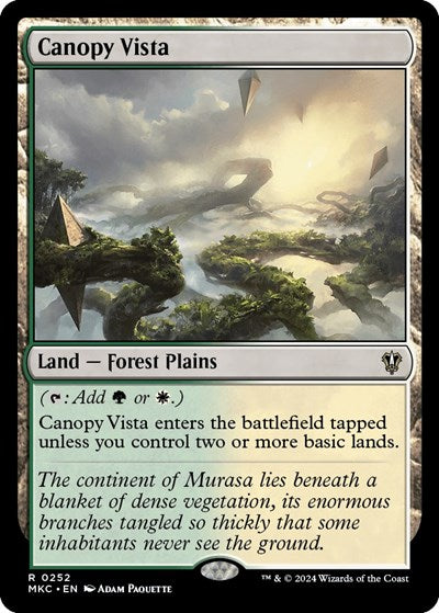 Canopy Vista (Commander: Murders at Karlov Manor) Near Mint