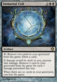 Immortal Coil (Shards of Alara) Light Play