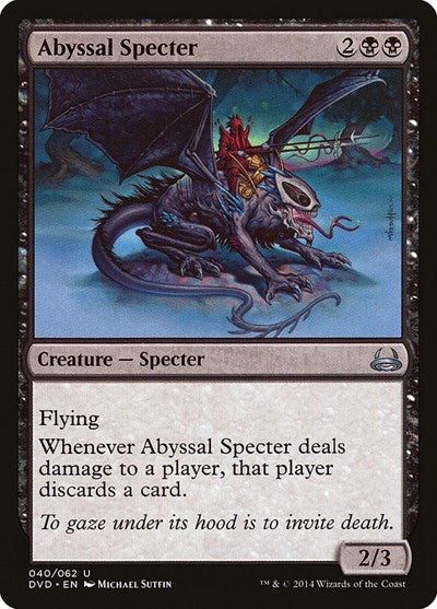 Abyssal Specter (Duel Decks: Anthology) Light Play