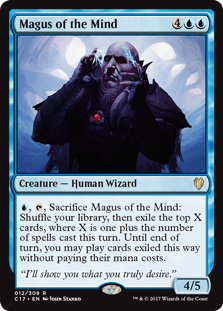 Magus of the Mind (Commander 2017) Light Play
