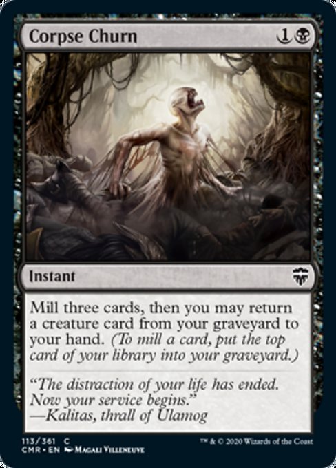 Corpse Churn (Commander Legends) Light Play Foil