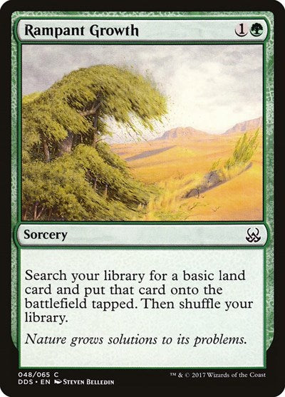 Rampant Growth (Duel Decks: Mind vs Might) Light Play