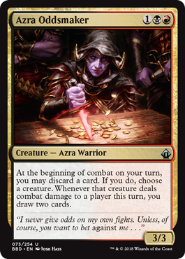 Azra Oddsmaker (Battlebond) Light Play