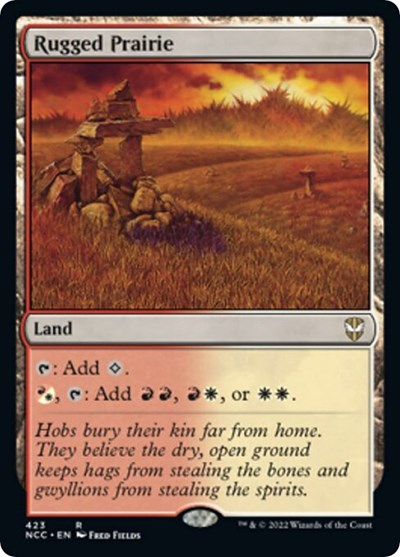 Rugged Prairie (Commander: Streets of New Capenna) Near Mint