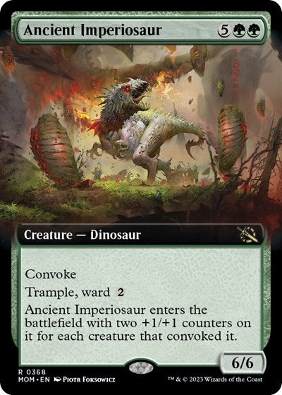 Ancient Imperiosaur (Extended Art) (March of the Machine) Near Mint Foil
