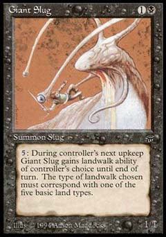 Giant Slug (Legends) Light Play
