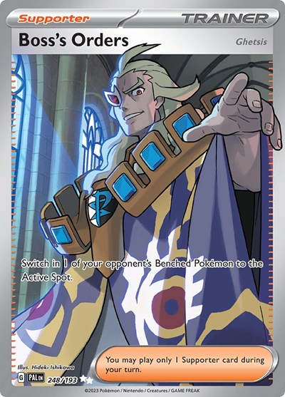 Boss's Orders - 248 (SV02: Paldea Evolved) Near Mint Holofoil