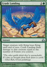 Crash Landing (Guildpact) Light Play