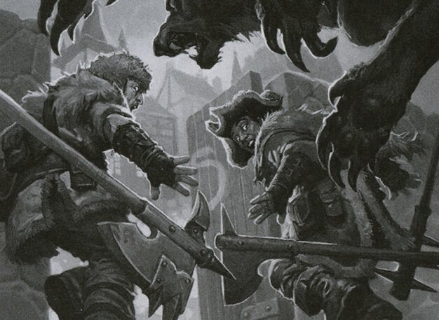 Innistrad: Double Feature — art from Abandon the Post