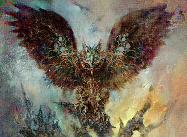 Planechase 2012 — art from Baleful Strix