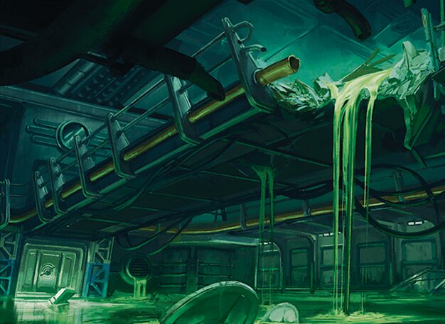 Universes Beyond: Fallout — art from Overflowing Basin