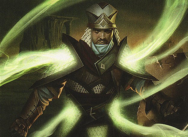 Khans of Tarkir — art from Hardened Scales
