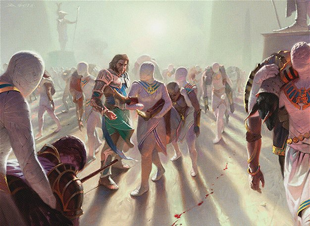 Amonkhet — art from Anointed Procession