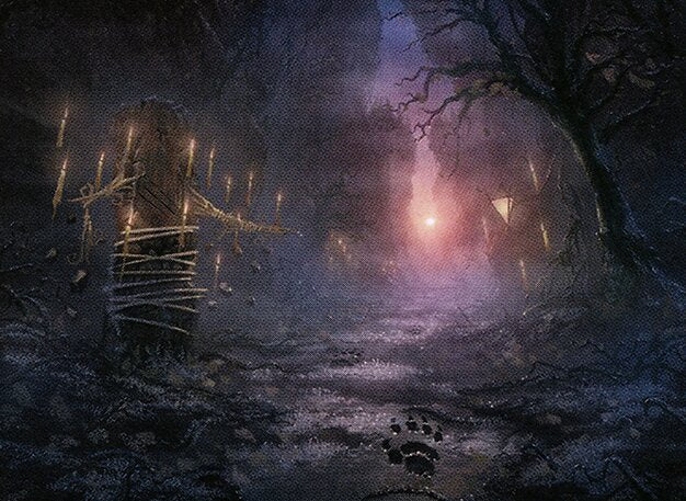 Innistrad: Midnight Hunt — art from Rockfall Vale