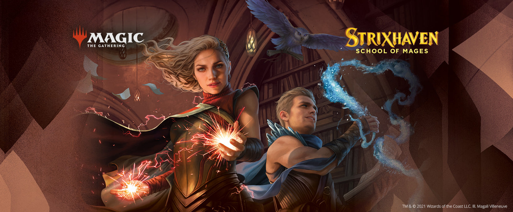 Strixhaven (Magic the Gathering) — official Wizards banner