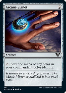 Arcane Signet (Commander: Kamigawa: Neon Dynasty) Light Play