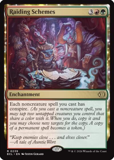 Raiding Schemes (Lorwyn Eclipsed) Near Mint Foil