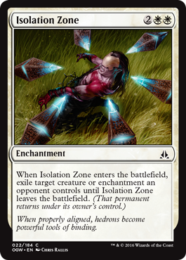 Isolation Zone (Oath of the Gatewatch) Light Play Foil