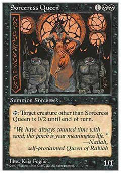 Sorceress Queen (5th Edition) Light Play