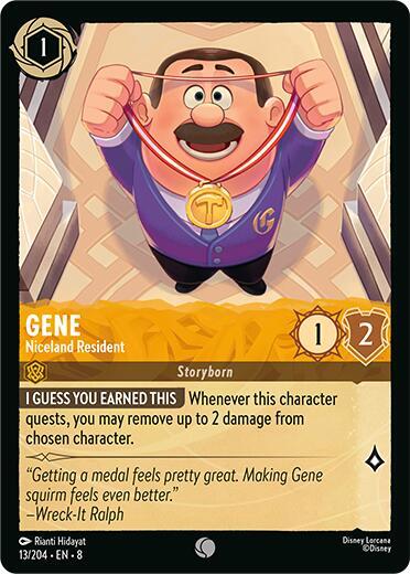 Gene - Niceland Resident (Reign of Jafar) Near Mint