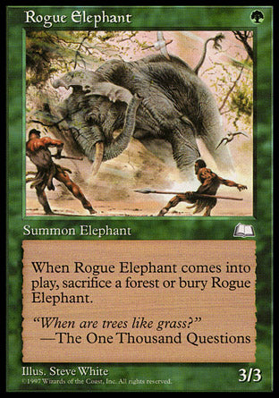 Rogue Elephant (Weatherlight) Light Play