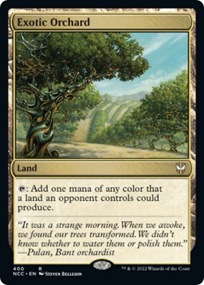Exotic Orchard (Commander: Streets of New Capenna) Light Play