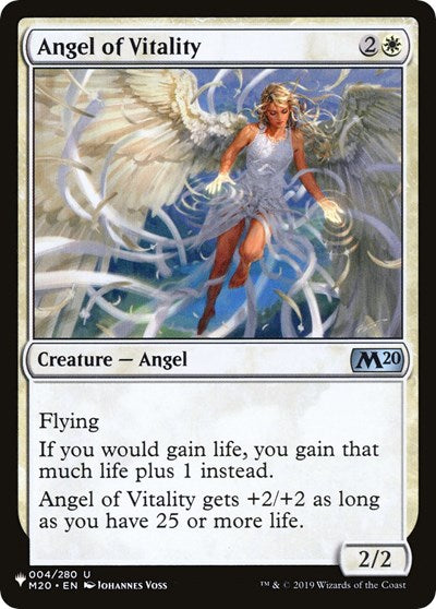 Angel of Vitality (The List) Near Mint