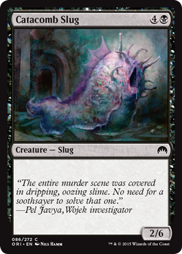 Catacomb Slug (Magic Origins) Light Play Foil
